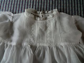 Antique Victorian Long Baby Gown 20 