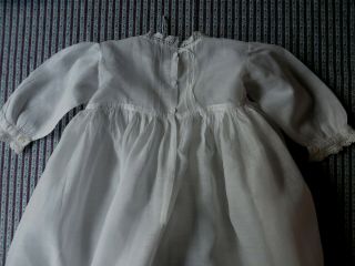 Antique Victorian Long Baby Gown 20 
