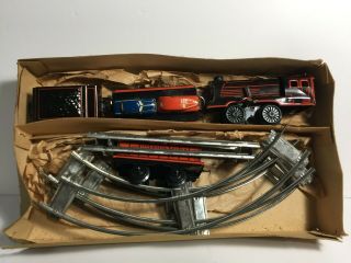 CHOO - CHOO W99 Wind Up Tin Plate Boxed German Train Set WKI No Res 6