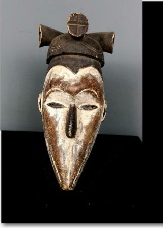 Old Tribal Fang Ngil 3 Rolls Mask - - Gabon