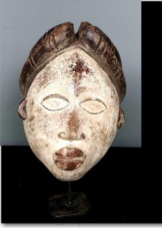 Old Tribal Punu Okuyi Mask - - Gabon