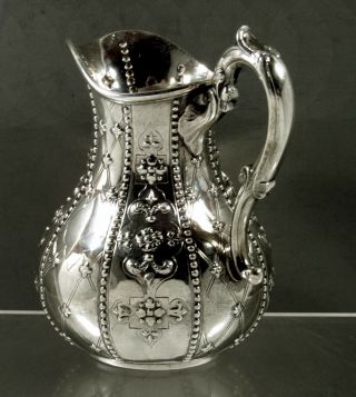 English Sterling Pitcher 1870 Robert Hennell - Abercrombie 4