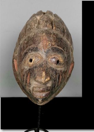 Old Tribal Yoruba Gelede Mask - - Nigeria