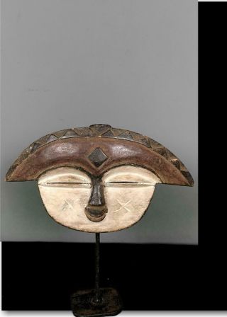 Old Tribal Kwele Mask - - Gabon