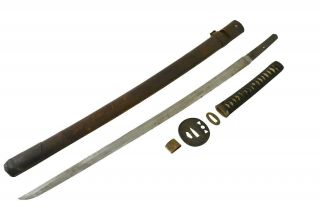 KOTO WWII Japanese Officers Samurai Sword NIHONTO KATANA Shin Gunto BLADE WW2 3