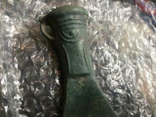 Nicely Decorated Bronze Age Axe Head
