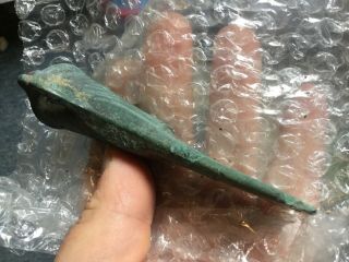 Nicely Decorated Bronze Age Axe Head 4