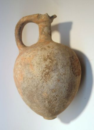 Ancient Roman Terracotta Flask 1