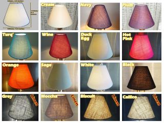 Candle Size 5.  5 " Chandelier Lampshades Clip On Pendant Wall Light Coolie Shade