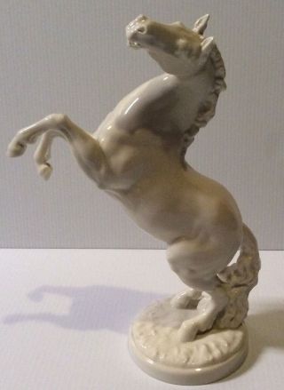 Hutschenreuther Porcelain Horse Signed By K.  Tutter Germany Figurines & Statues