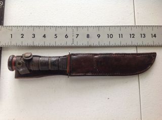 Robeson Shuredge USMC U.  S.  M.  C.  Been Carried And But Not Over Sharpened.  Red 5