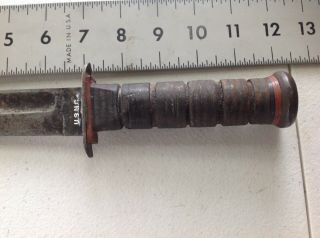 Robeson Shuredge USMC U.  S.  M.  C.  Been Carried And But Not Over Sharpened.  Red 9