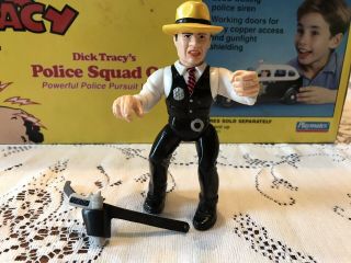 1990 ' s DICK TRACY POLICE SQUAD CAR & DICK TRACEY FIGURE 3