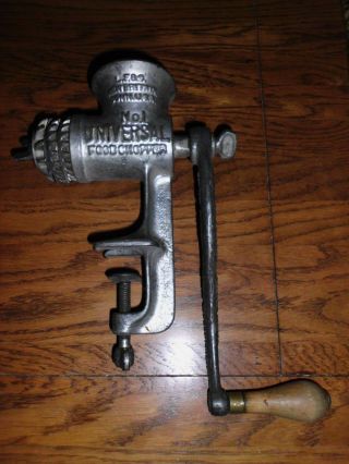 Vintage Lf&c No 1 Universal Food Chopper Meat Grinder