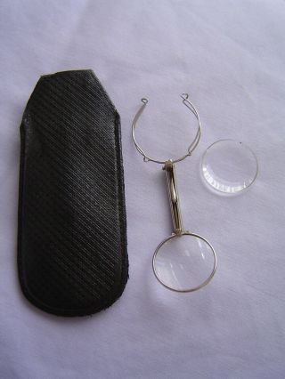 Antique Or Vintage Optical Tool In Etui