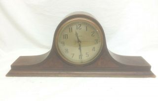 Vintage Hammond Mantle Clock For Repair Or Parts
