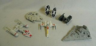 Wow Six Of The Eleven Vintage 1970`s Kenner Star Wars Diecast Vehicles