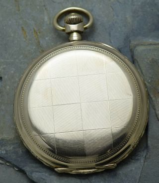 WW2 German gold plated pocket watch,  Rare WWII pocket watch,  Junghans Pocket watch 6
