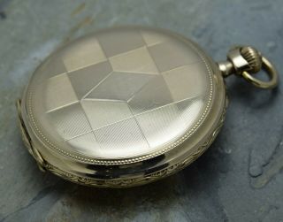 WW2 German gold plated pocket watch,  Rare WWII pocket watch,  Junghans Pocket watch 7
