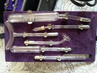 Vintage Violet Ray High Frequency Stimulator Machine SIBISAN 9 Wands 5