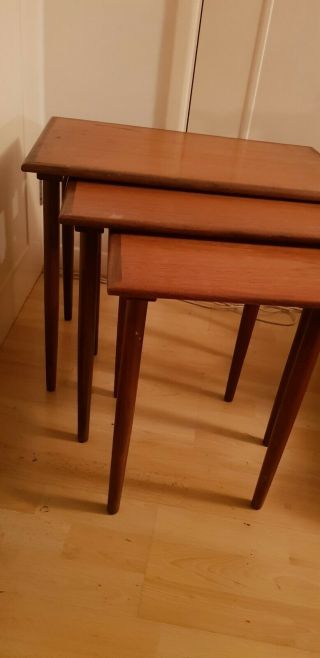 Fabian Retro Danish Nest Of Tables 5