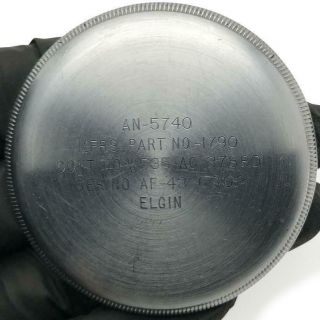 Rare ELGIN GCT Master Navigation Military Pocket Watch AN - 5740 WWII 22 Jewels 12