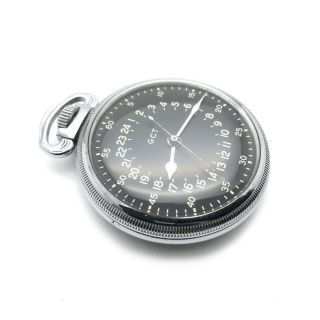 Rare ELGIN GCT Master Navigation Military Pocket Watch AN - 5740 WWII 22 Jewels 3
