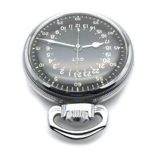 Rare ELGIN GCT Master Navigation Military Pocket Watch AN - 5740 WWII 22 Jewels 5