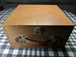 Simex MK1 Marine Sextant in wood case,  all parts 5