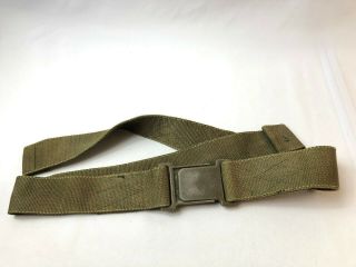 Vintage Us U.  S.  Army Canvas Belt,  Military,  Pistol,  Web,  Duty,  Combat,  Quick