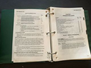 US Army TM 9 - 2320 - 279 - 10 Volumes 1 & 2 M977 SERIES TRUCKS OPERATOR ' S Handbook 4