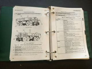 US Army TM 9 - 2320 - 279 - 10 Volumes 1 & 2 M977 SERIES TRUCKS OPERATOR ' S Handbook 5