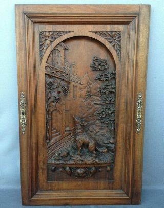 Big Antique French Furniture Door Early 1900 