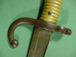 French M1866 Chassepot Bayonet St.  Etienne 1871 8