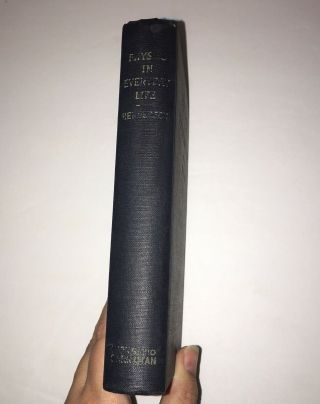 1921 PHYSICS IN EVERYDAY LIFE BY WILLIAM D.  HENDERSON HARDBACK Vintage 2
