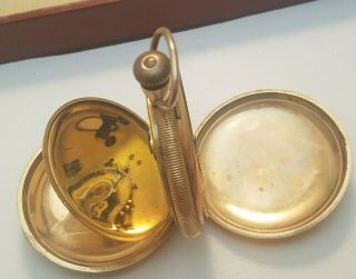 Ff1: 1885 Vintage 18sz Flip Open Waltham Ps Bartlett Pocket Watch Hunting Case
