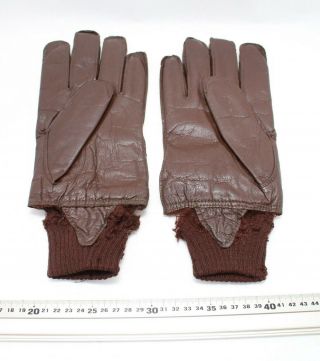 US WW2 A - 10 Pilot Flight Leather Gloves 007 - 3554 2