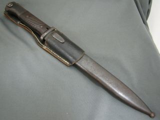 Ww2 German Army 98k Rifle Bayonet,  Euf Horster,  1940 Matching