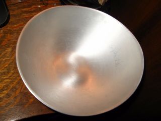 Brown Bigelow Bowl - Vintage Mid Century Modern Aluminum B&B Remembrance Dish 3