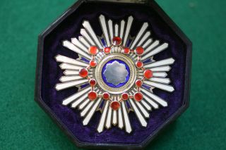Ww2 Japanese Cased Order Of The Sacred Treasure 2th Class