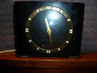 Art Deco Ben Franklin Vintage Bakelite Westclox Model S4 - 50 Electric Clock.