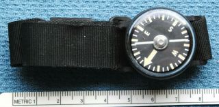 Us Gi Wrist Compass,  Magnetic,  With Nylon Strap & Packageing,  1985