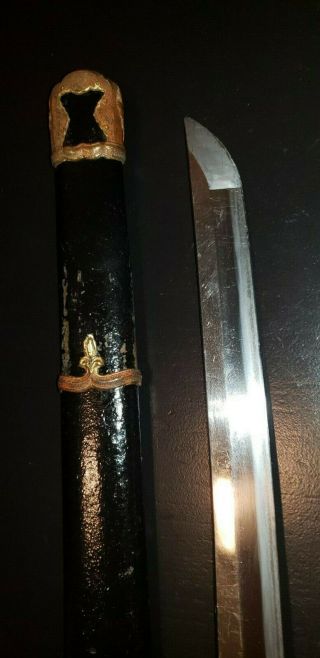 WWII Japanese Army officer ' s sword kai gunto collectible samurai ww2 6