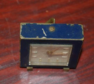 Vintage 8 Days 15 Jewels Swiss Small Looping Cal.  51 Alarm Clock 8371 3