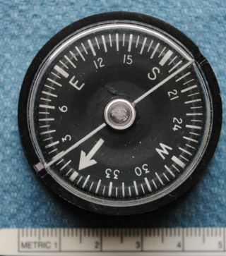 US GI COMPASS,  TYPE MC - 1,  MAGNETIC,  May 1977,  R.  A.  MILLER,  CO. 4