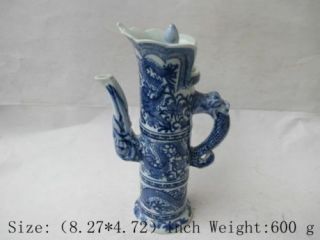 The Ancient Chinese Long Mouth Ceramic Longfeng Teapot B02