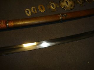 Japanese WWll sword in tachi mountings,  Gendaito 