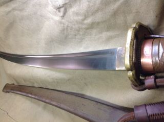 Antique WW2 Japanese NCO sword 6
