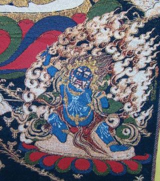 Tibetan Nepal Silk Embroidered Bodhisattva thangka Tara Tibet 3