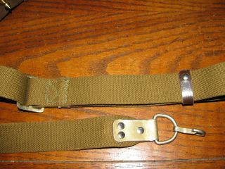 Soviet green web sks rifle sling Russian stamp OTK 7.  62x39 ammo pouch brown 5